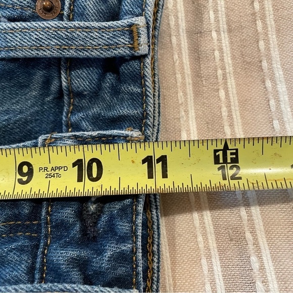 Abercrombie & Fitch Curve Love High Rise Mom Jeans Distressed 25 - Picture 9 of 10